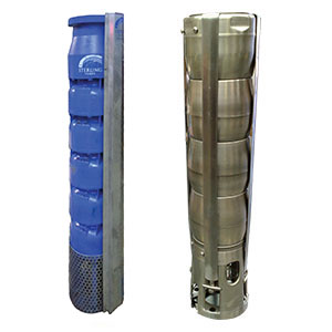 Vertical water pump equipment